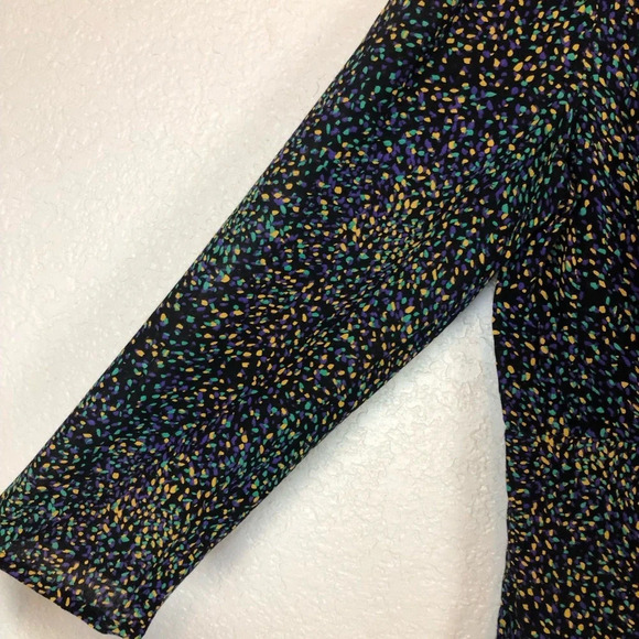 ba&sh Black Multicolor Blouse - Picture 5 of 11